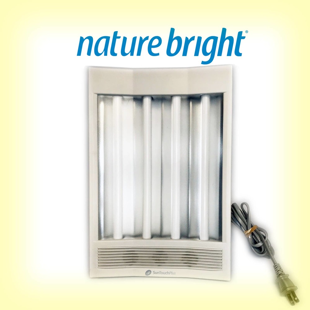 Nature Bright Sun Touch Plus F4040 Light & Ion Therapy Lamp Improve Mood & Sleep
